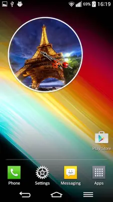 Paris Clock Widget android App screenshot 2